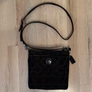 Black Coach Signature Collection Bag